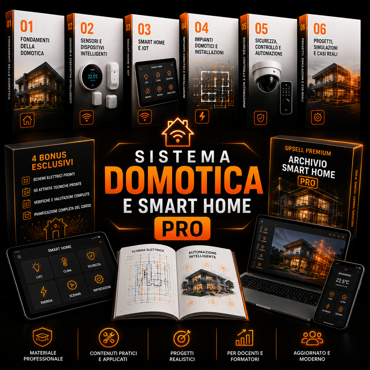 SISTEMA DOMOTICA E SMART HOME PRO