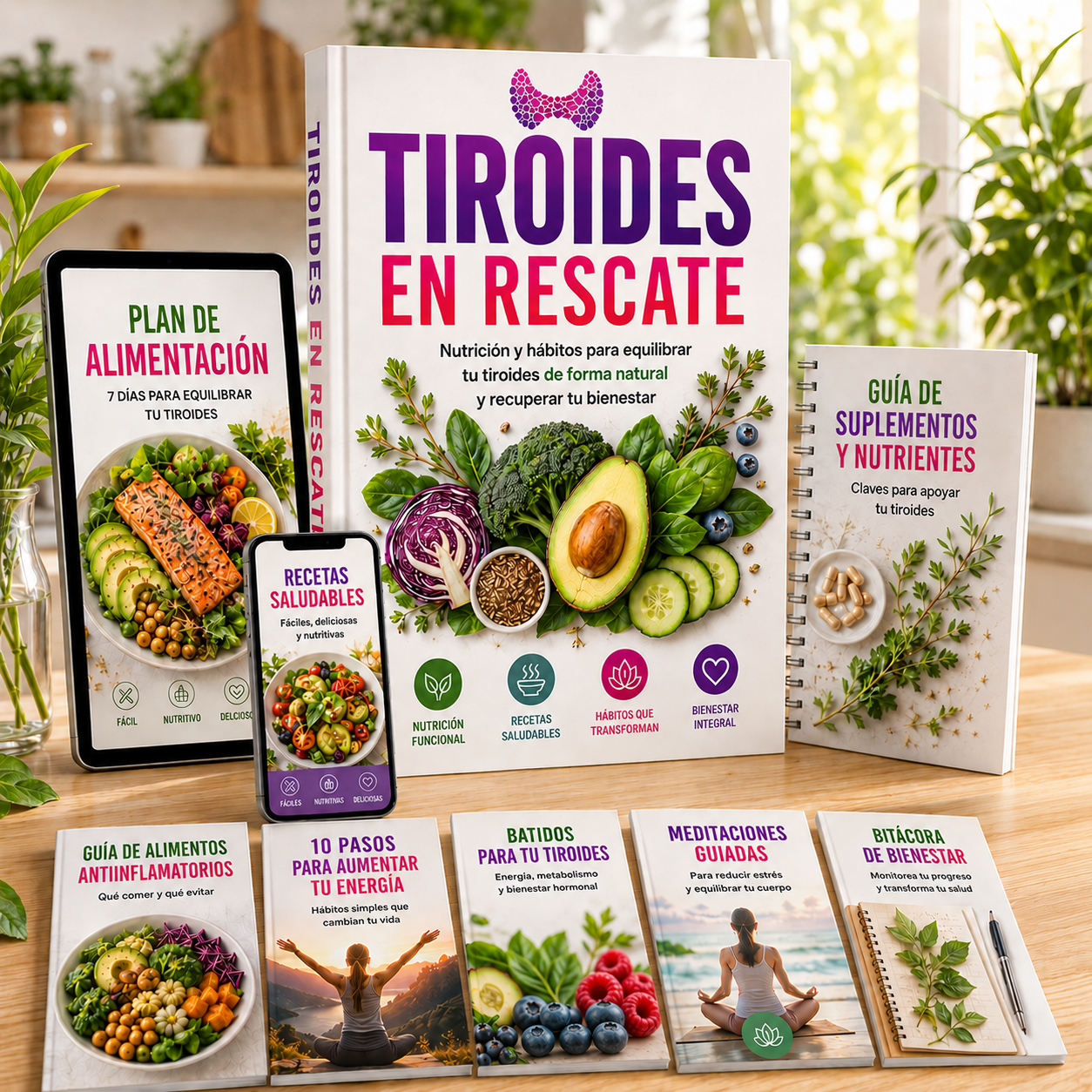 Protocolo Tiroides en Rescate™ - Kit Esencial